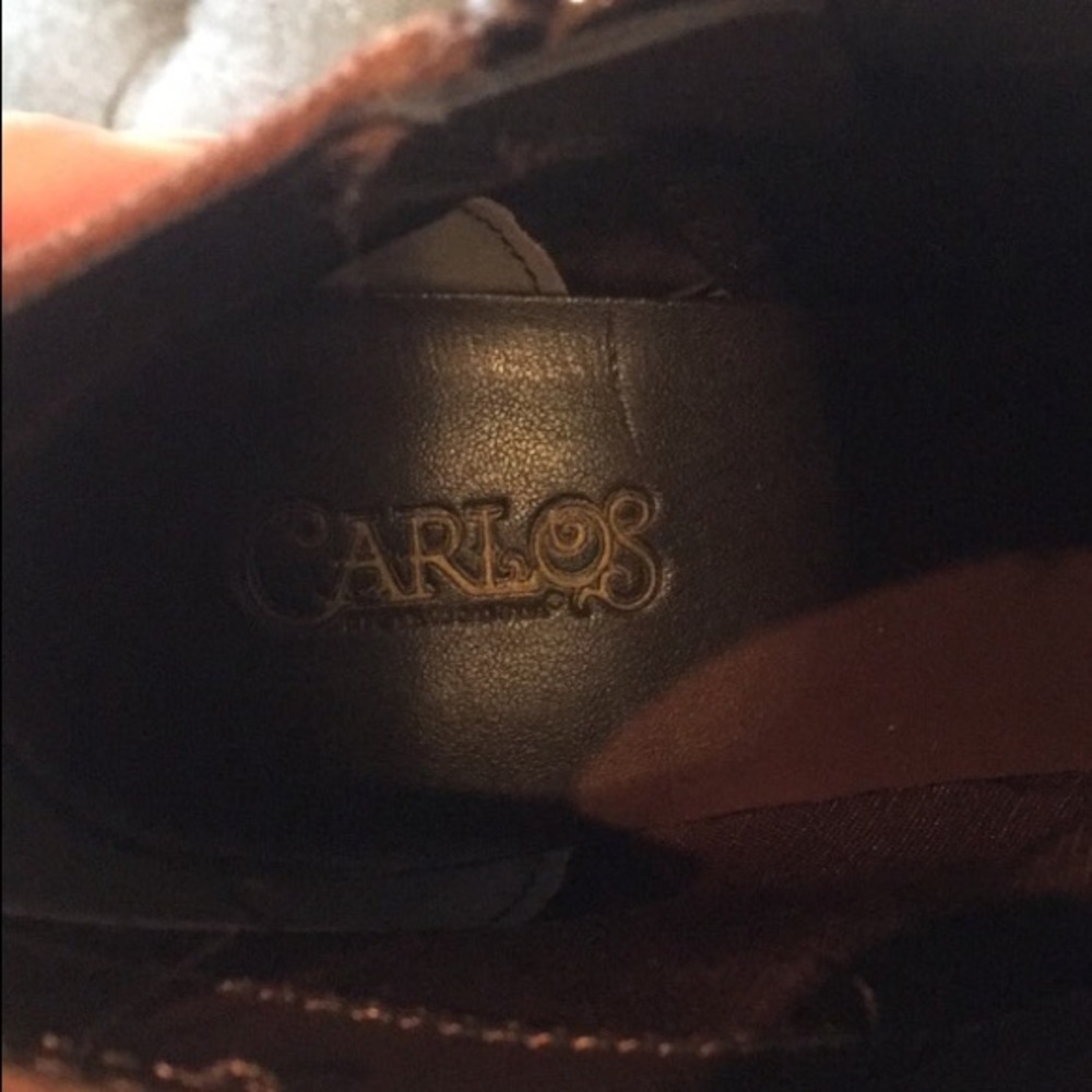 Carlos Santana womens 7.5 brown ankle boots - Picture 2 of 4